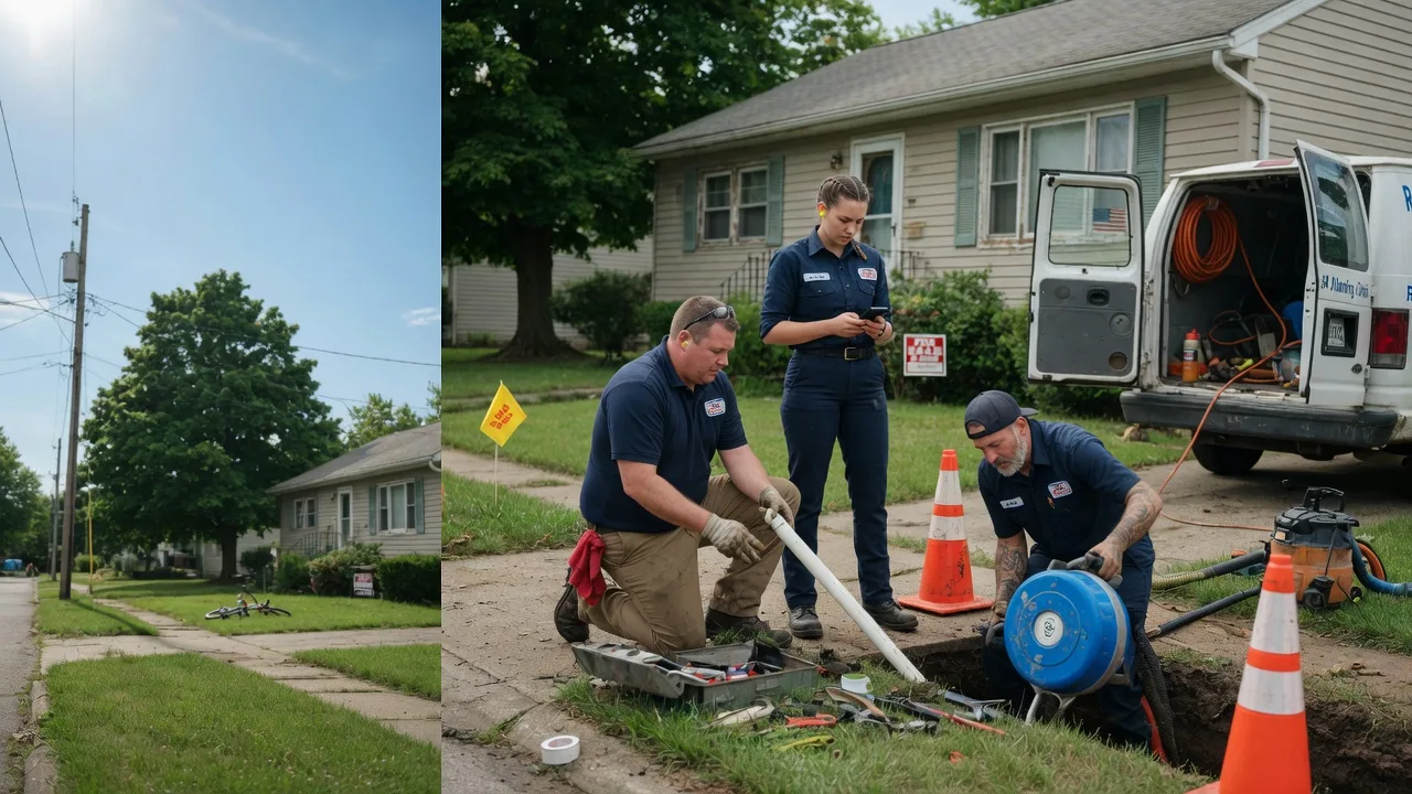 Sewer Line Repair in Millfield, OH near me
